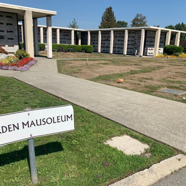 Mausoleum Double Crypt at Forest Lawn