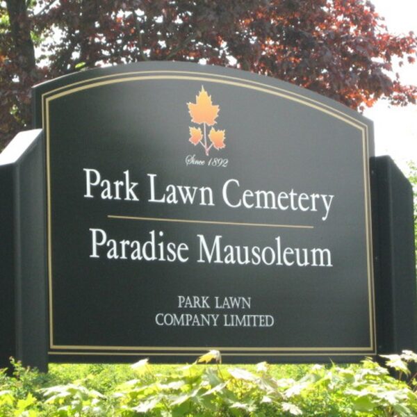 Double Depth Burial Plot for Sale at Park Lawn Cemetery, Etobicoke