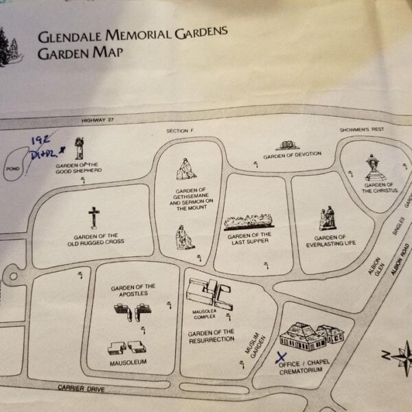 Glendale Funeral Home & Cemetery Toronto – 2 Side-by-Side Burial Plots (Etobicoke)