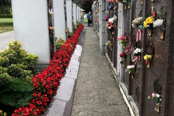 Private Sale – Double Niche at Ocean View Burial Park, Burnaby BC