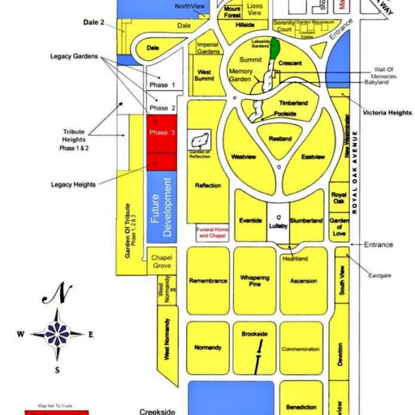 Forest Lawn Memorial Park Double-Depth Cemetery Plots for Sale | Tribute Heights PH2, Burnaby BC