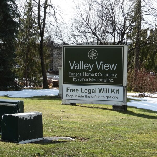 Valley View Cemetery Surrey BC Single Above-Ground Niche for Sale – Hampton Court – $8,000