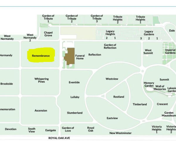Single In-Ground Plot at Forest Lawn Cemetery – Immediate Sale
