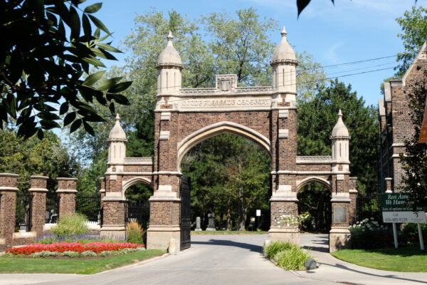 Historic Mount Pleasant Cemetery Toronto – 2 Grave Lot