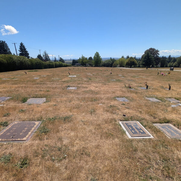 Ocean View Burial Park Double Depth Burial Plot for Sale